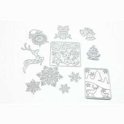 NO.2 Text Metal Cutting Dies and Stamps for Scrapbooking Decorative DIY Crafts E