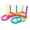 Parent-child Circle Toy Throw Set Gift Portable For Kids Outdoor Indoor Backyard