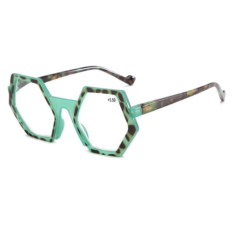 

Полигональные очки для чтения Тренд Персонализированные очки для чтения Очки для чтения высокой четкости для пожилых людей 400