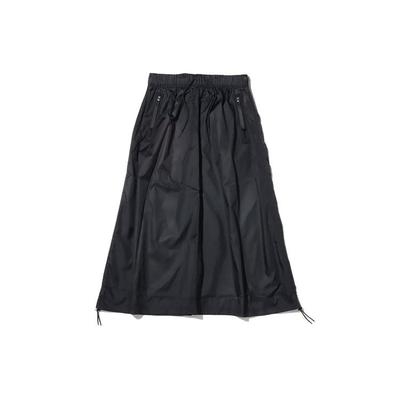 Casual Woven Long Skirt Women Skirts Black CZ8939-010