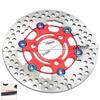 220mm U/min Motorrad Aluminiumlegierung Schwimmende Bremsscheibe 3/4 Loch 70/55mm Universell Vorne Hinten Rotor für Yamaha Roller Niu