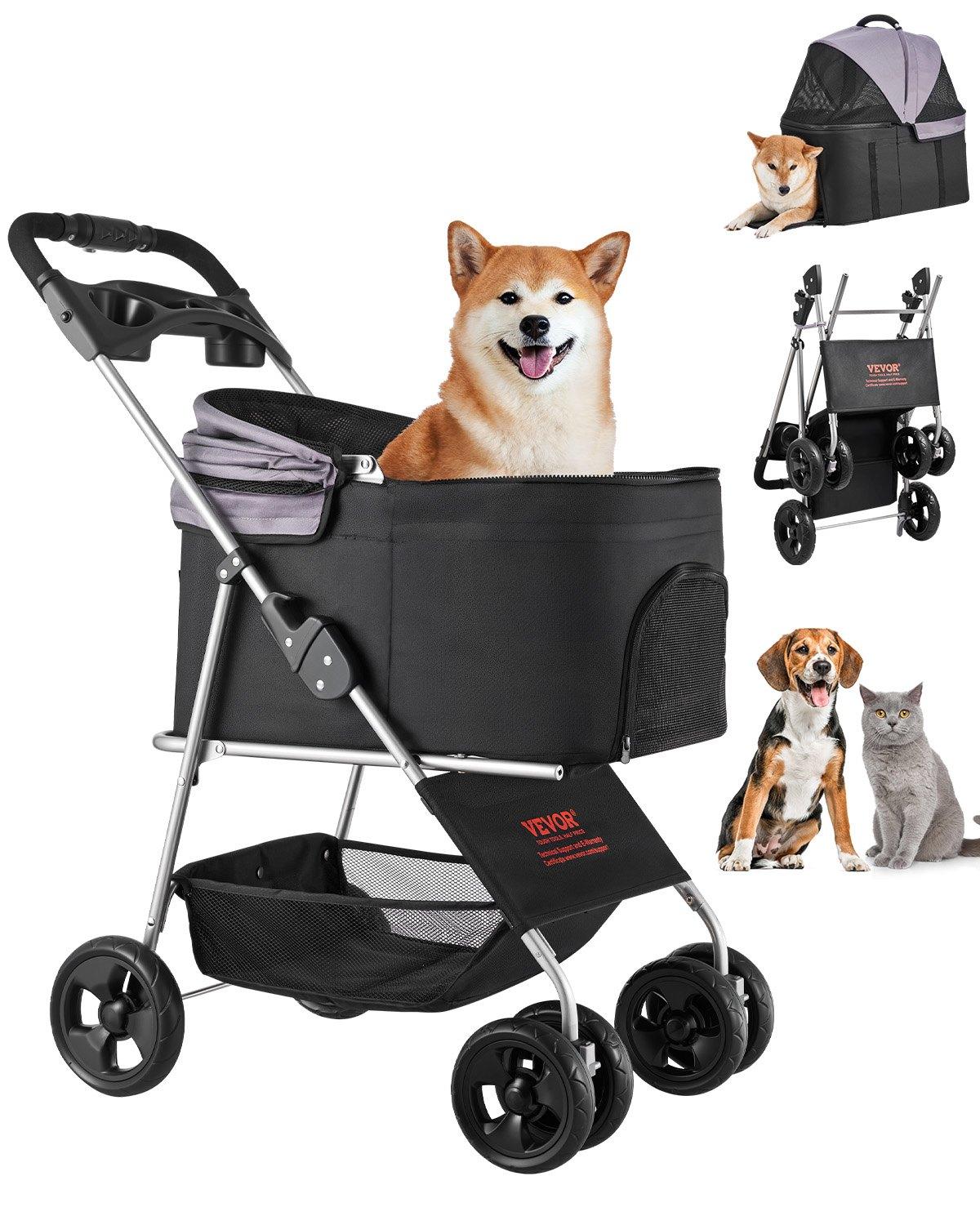 VEVOR Pet Stroller, 35 lbs Weight