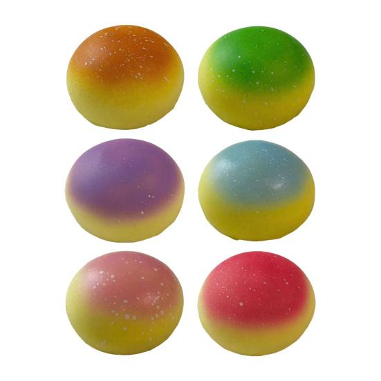 Bread Squeeze Toy Soft Slow Rebound Stress Ball Classic Original Matcha Flavors Realistic Cheesecake Shape Decompression Fidget for Kids