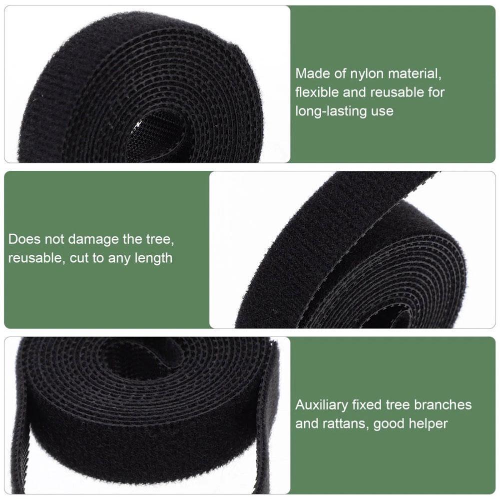5M Garden Twine Plant Ties Nylon Plant Bandage Garden Cane Accessories Loop Colors Support Bamb P6X9