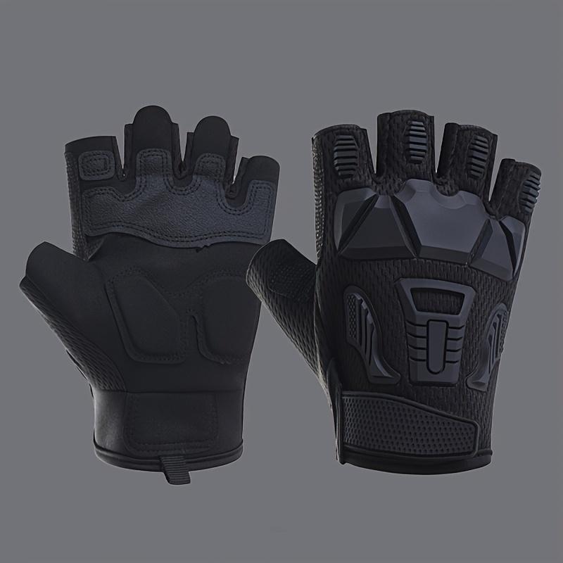 Hunting Tactical Gloves Half Finger Gloves Breathable Non-slip Gloves Sports Cycling Hiking Fishing Outdoor Equipment