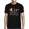 1Tee Mens Meowy Christmas with Cute Cats T-Shirt