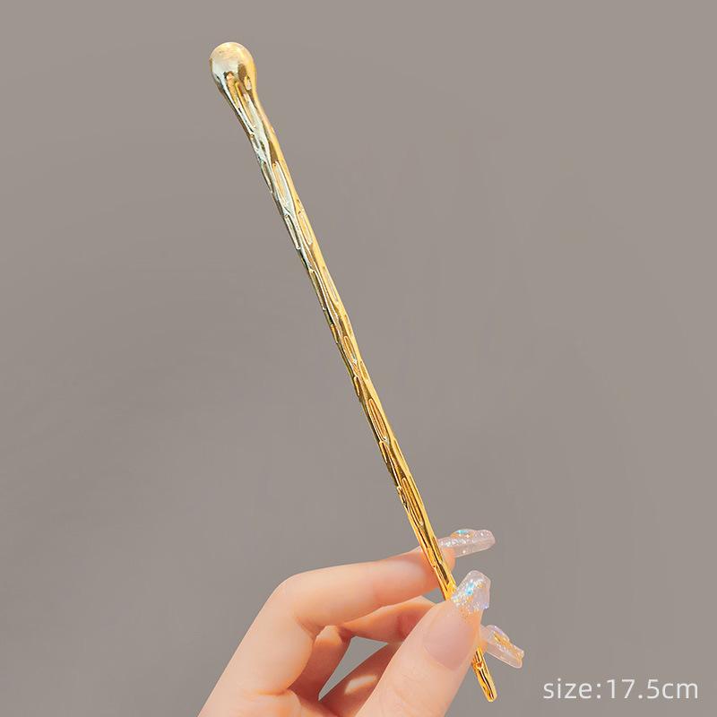 New Metal Hairpin Clips Minimalist Snake Shape Halloween Hair Sticks Chopstick  Jewelry Accessories Hairstyle for Women Gifts