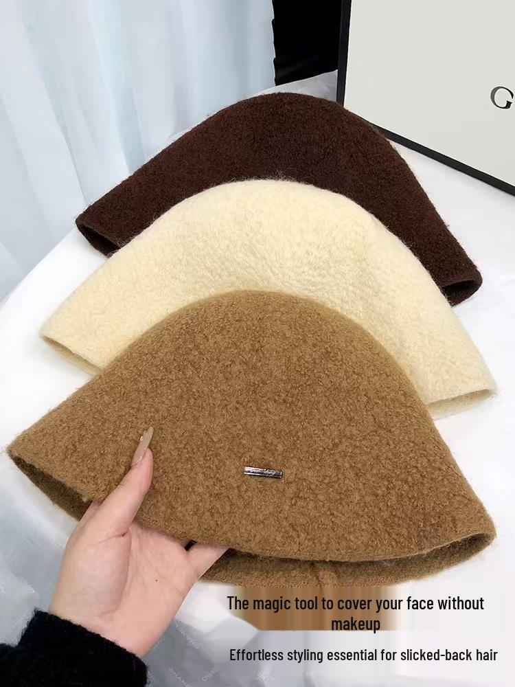 Dámsky vlnený klobúk cloche: Britský štýl, teplá móda na jeseň a zimu