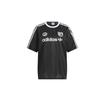 adidas Originals SSL Letter Logo Round Neck Loose Fit Short Sleeve Football Shirt Women Tops HZ0844