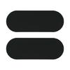 Pack of 2 Drum Hardware Silicone Buffer Pads Not Marking Adhesive Protectors for Cymbal Stand Vibration Dampening