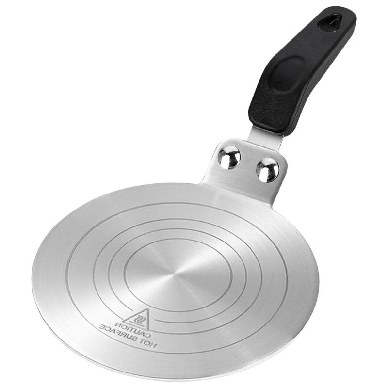 Induction Hob Converter Plate Stainless Steel Adapter Induction Adapter Plate Suitable for Mocha Pots and Coffee Makers