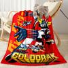 Giant Robot Adventure Flannel Blanket-Soft and Suitable for Sofas,Beds,Offices,Travel,All Seasons,Great Gift for Holidays and Birthdays.