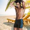 Quick Dry Men"s Swimming Trunks Sport Underwear Drawstring Boxer Briefs Summer Breathable Elastic