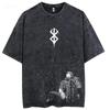 Berserk Guts Fans Vintage T-shirts Anime Unisex Men Women Cosplay Tees Summer