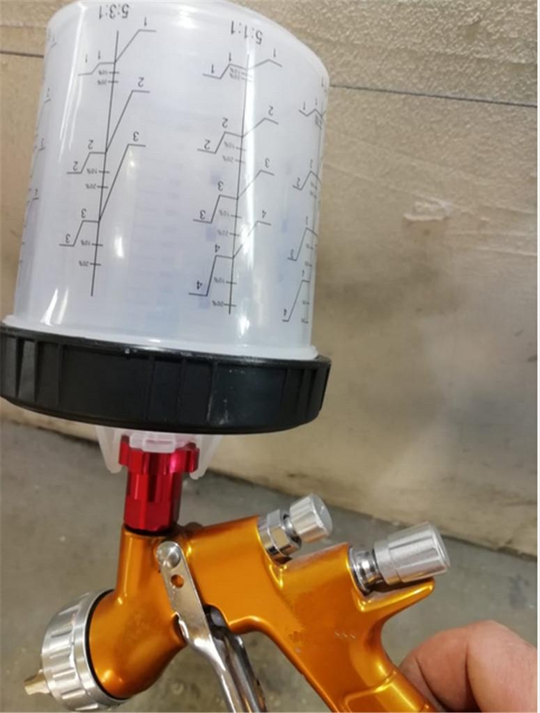 Spray Gun Cup Thread Adapter Connector Pot Joints Spray Gun Disposable M16*1.5mm