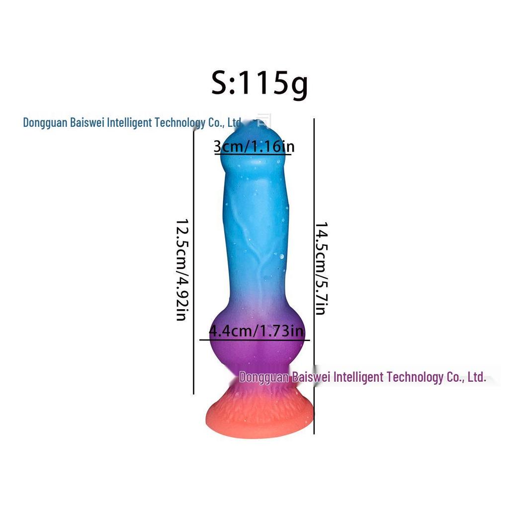 Realistic Alien Dog Silicone Dildo for Women