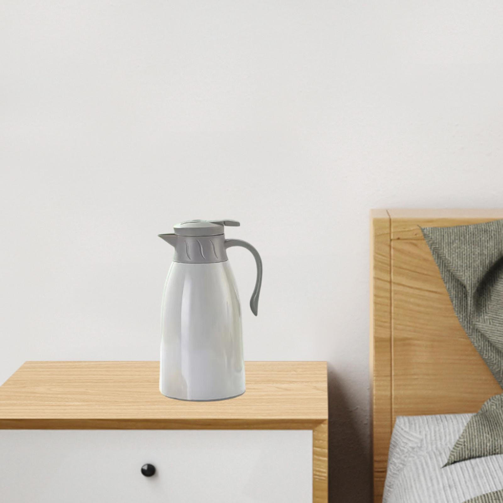 

Изолированный кувшин для воды, большой объем для сбора напитков белый