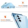 Shockproof Transparent Silicone Soft Case For Samsung Galaxy S25 Edge S24 S23 S21 FE Ultra Plus 5G Ultra Thin Clear Back Cover