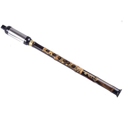 Chinesisches ethnisches Instrument Bambus Bawu Pfeife BaWu Flöte G/F Ton