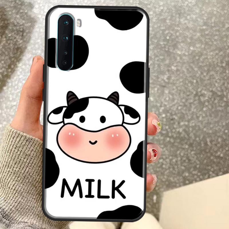 Dairy Cattle Cow Speckle Case For OnePlus 13T 10T 8T 10 Pro 15 13 12 11 15R 13R 12R Nord CE 5 2 3 4 Lite N20 N30 Coque