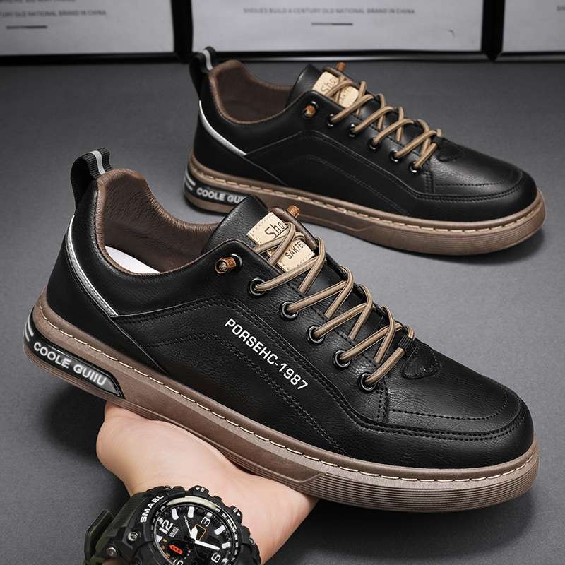 Men's shoes summer 2025 new breathable mesh ins youth shoes versatile platform dad shoes sports trendy shoes