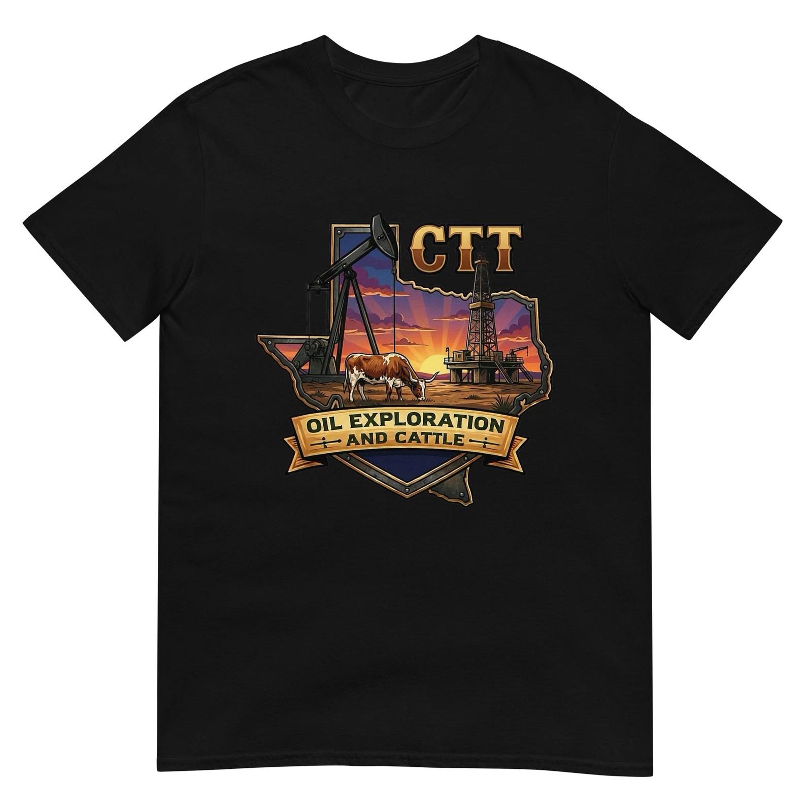 CTT Oil Exploration & Cattle Company Texas T-Shirt S
