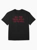 Billie Eilish All the Good Girls Go To Hell Oversized T-Shirt
