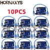 1-10PCS UNO R3 CH340G MEGA328P Chip UNO R3 + USB/TYPE-C/MICRO Cable ATMEGA328P-AU Development Board 16Mhz