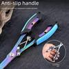 Stainless Steel Fishing Needle Nose Pliers Multifunctional Fishing Pliers Lure Pliers Pocket Design Lightweight Lock Design