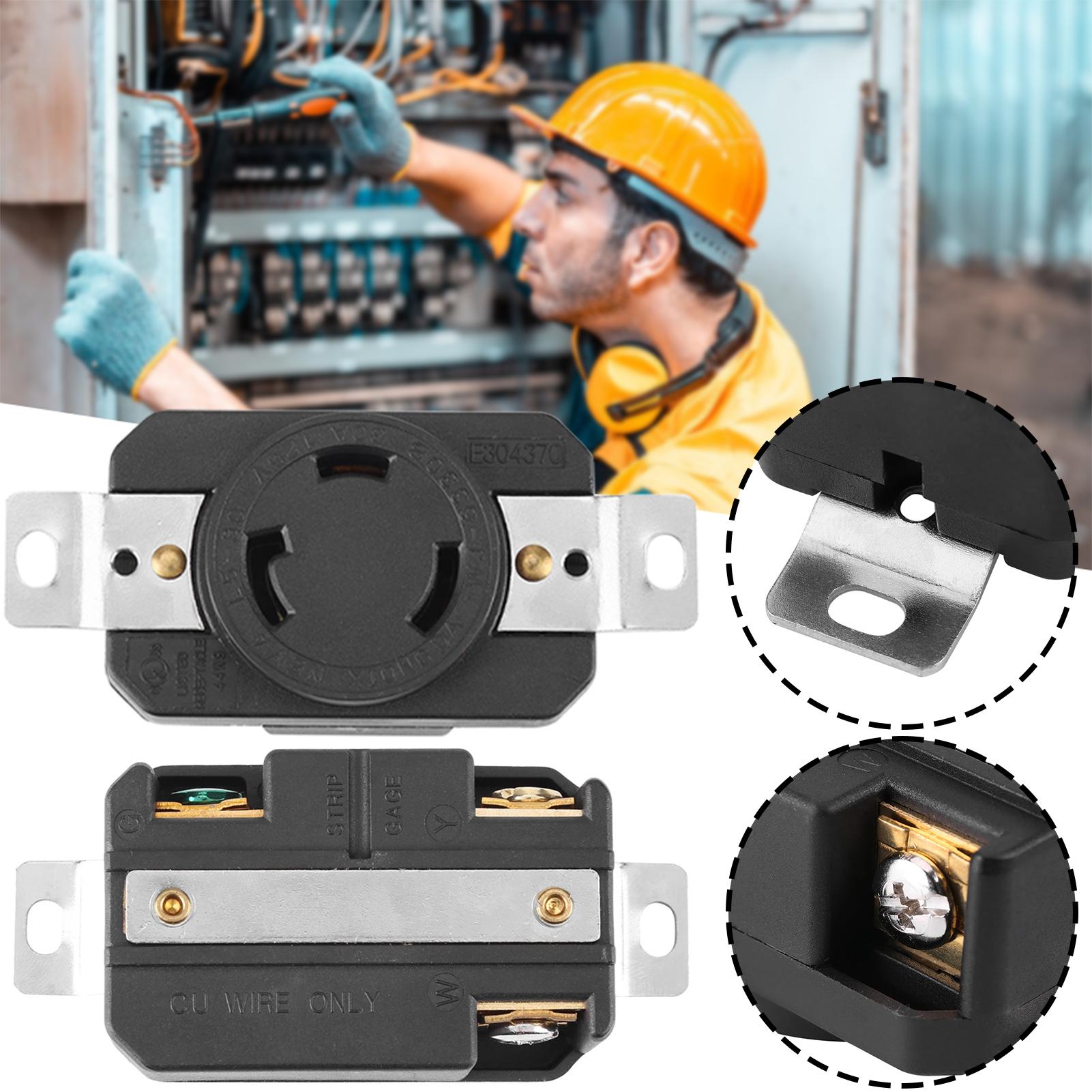 

Generator Locking Receptacle Practical Receptacle Outlet Lock For Home China Mainland