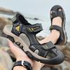 Sommer Übergröße Echtes Leder Herren Sandalen Sommer Herren Strand Sandalen Outdoor Sandalen für Herren