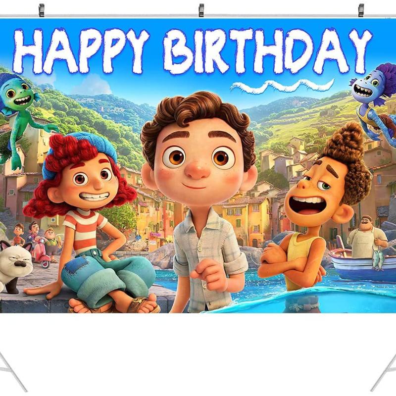 Party Decoration Luca Theme Party Supplies Happy Party Decorations