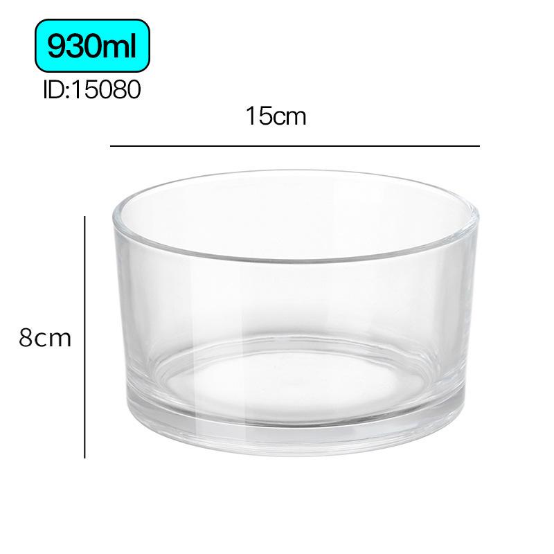 Frosted Glass Aroma Diffuser Candle Holder with Lid