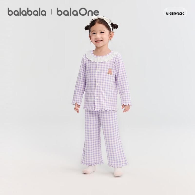 

Balabala Girls BalaOne 2025 Autumn Sweet Pajama & Loungewear Set 120