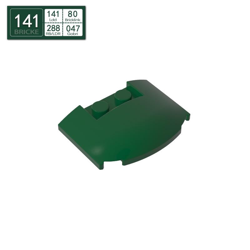 

BRICKE BrickGuest 3x4x2/3 Wedge Plate - LEGO 93604 Compatible Building Block Accessory 50g (approx. 33 pcs)