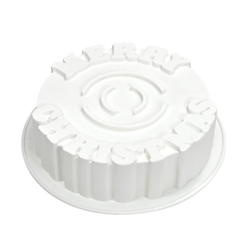 

Flexible Silicone Baking Mold for Cakes Bread and Soap Crafting HAPPY BIRTHDAY CHRISTMAS Letter Dessert Making Mould