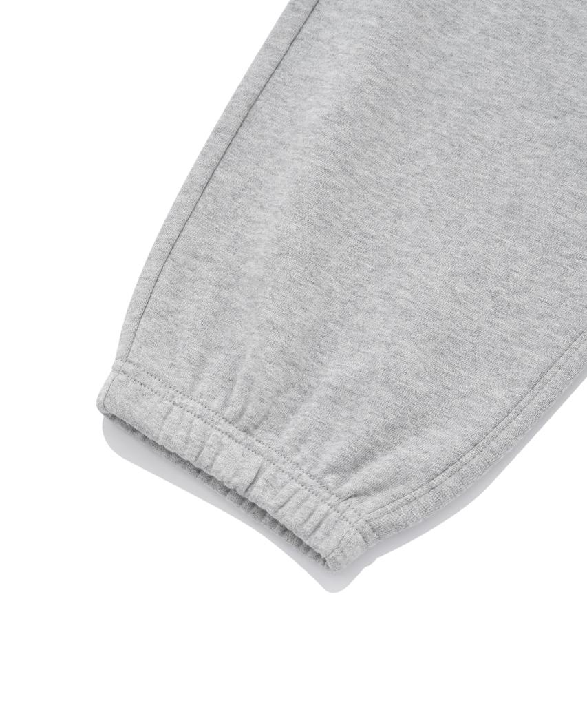 COVERNAT Authentic Logo Sweat Jogger Pants Melange Grey