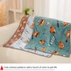 All-Season Double-Sided Flannel Pet Bed Pad and Cat Sleeping Blanket