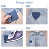 8X51cm Vintage Cotton Blue Denim Fabric For DIY Dolls Clothing Jeans Bag Cap Apron Crafts Manual Repair Repair Patches Mending