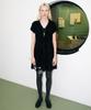 SINOON V-Neck Flare Knit (Black)