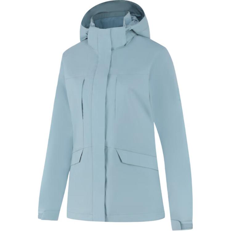 

Li-Ning Solid Color Zipper Hooded Breathable Versatile Sports Jacket Women jackets Fish-Eye-Green AFDUA20-5 S