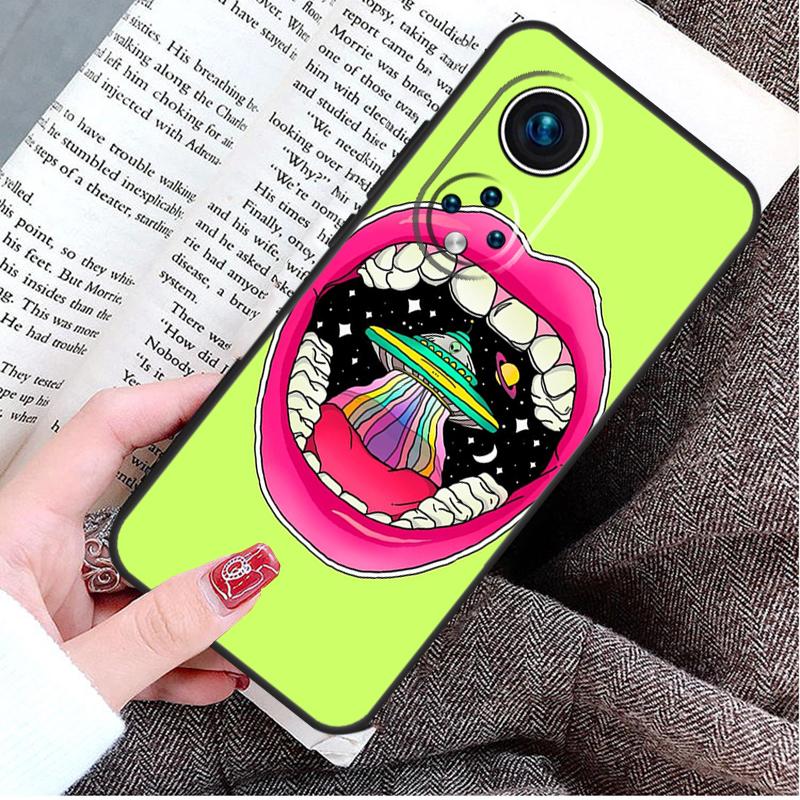 Aesthetics Cartoon Alien Space Case For Honor Magic 8 7 6 Pro Honor X9d X9c X9b X9a X8b X8c Win 50 70 90 200 400 Lite Cover