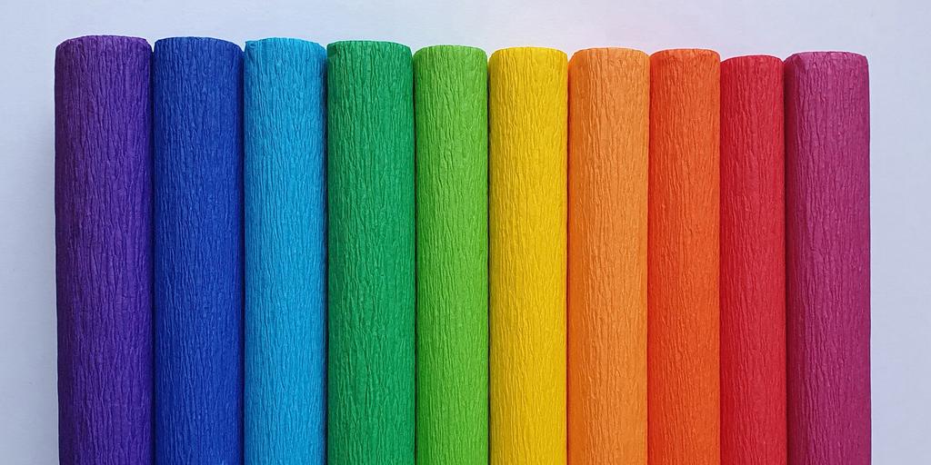 Bibuła Marszczona Creatinio 50X200 Mix (10) 1432