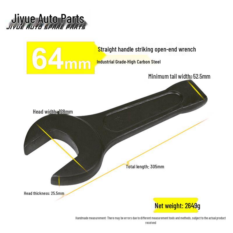 Heavy-Duty Open-End Striking Wrench