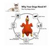 Squeaky Dog Rubber Toys Dog Latex Chew Toy Chicken Animal Bite Resistant Puppy Sound Toy Dog Supplies For Small Medium Large Dog