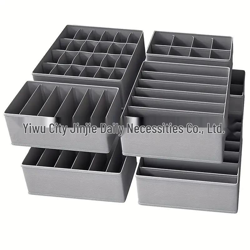 Foldable Large Capacity Underwear & Lingerie Drawer Storage Box