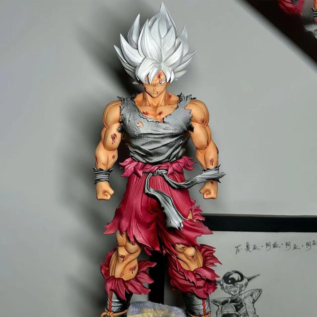 28cm/11.02inch Anime Dragon Ball Son Goku Figur Super Saiyan Actionfiguren PVC Goku Statue Sammlerstücke Spielzeug Geschenke