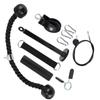 DIY Fitness Equipment Set Pulley Double End Pull Strap Arm Power Triceps Strength Training