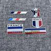 Car Aluminum Sticker Modified UK Germany Italy France Russia Color Scratch Decorative Sticker Random Sticker Tail Sticker