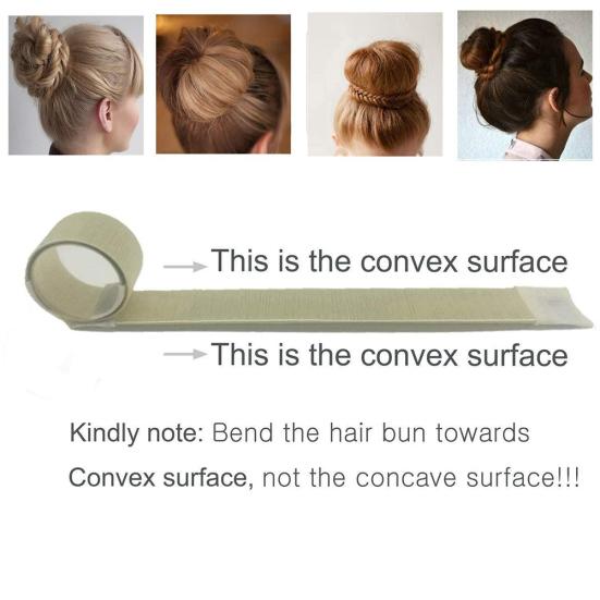 Dámský nástavec na výrobu koblihových prýmků do vlasů French Twist Hair Bun Maker